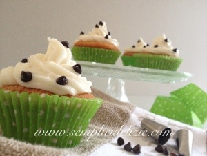 Cupcake con gocce di cioccolato❤