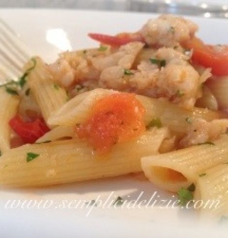 Penne Nasello e Pomodorini