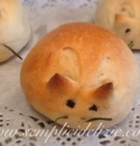 Panini al Latte (a forma di topolino) ❤