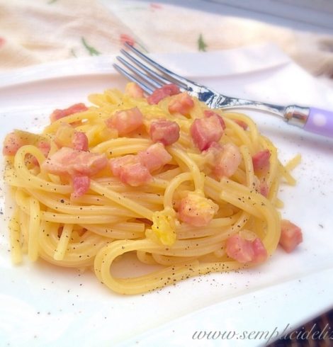 Spaghetti alla Carbonara