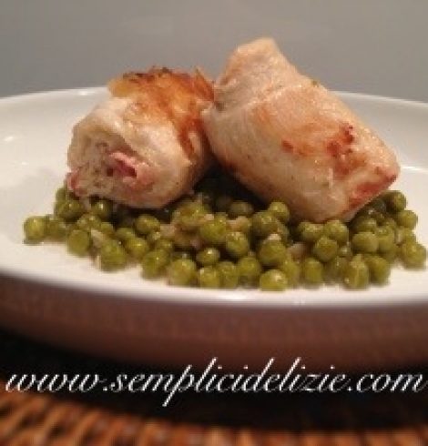 Involtini di Pollo e Piselli