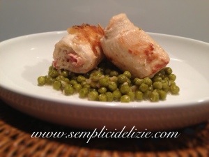 Involtini di Pollo e Piselli