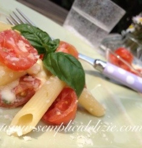 Penne Pomodorini e Mozzarella