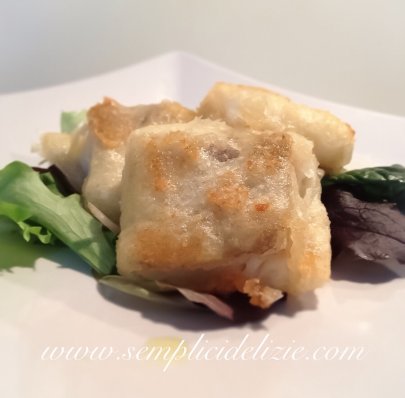 Baccalà Sotto al Pesto alla Livornese