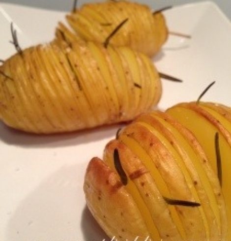 Patate al Forno Burro e Rosmarino