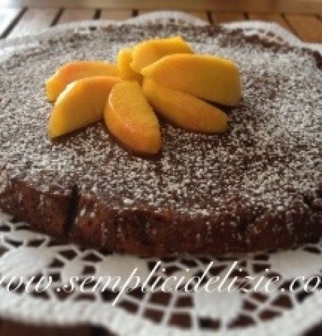 Torta Pesche e Amaretti ❤