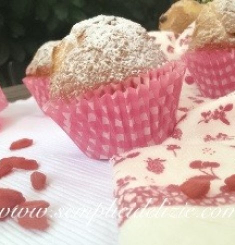 Muffin con bacche di Goji ❤