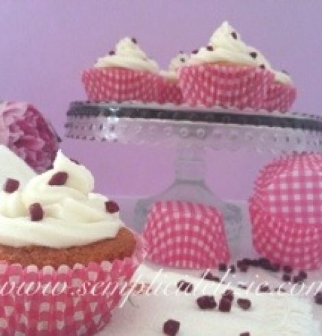 Cupcakes con Gocce di Frutti Rossi ❤