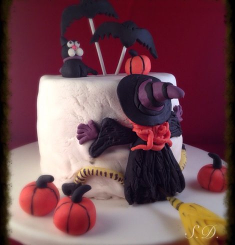 Torta Halloween – Strega Maldestra