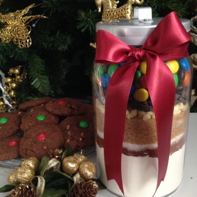 Preparato per Biscotti Cioccolato e M&M’s – IDEA REGALO