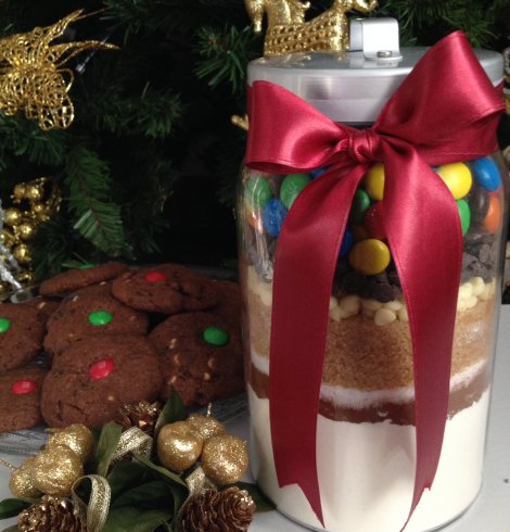 Preparato per Biscotti Cioccolato e M&M’s – IDEA REGALO