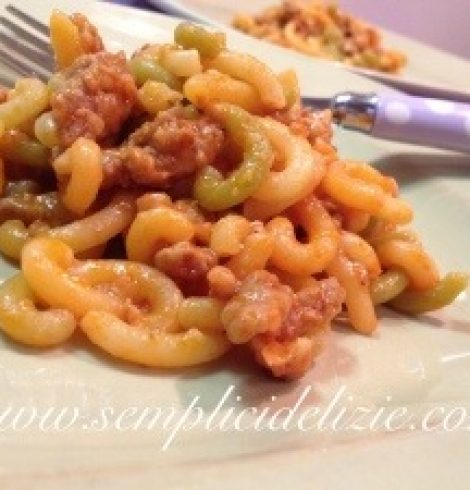 Gramigna con la Salsiccia
