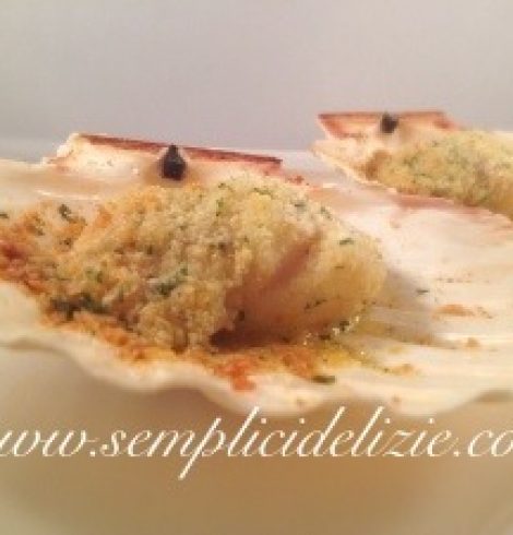 Capesante Gratinate