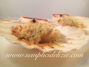 Capesante Gratinate