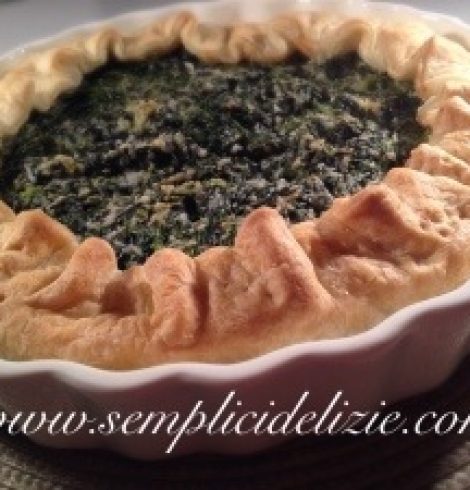 Tortino Salato con Spinaci