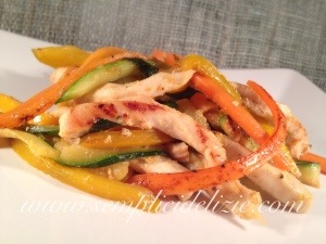 Insalata di Pollo Calda
