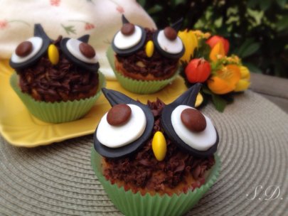 Gufo Muffin o Cupcake