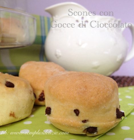 Scones con Gocce di Cioccolato ❤️