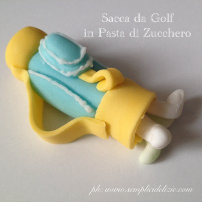 Sacca da Golf in Pasta di Zucchero