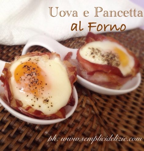 Uova e Pancetta al Forno