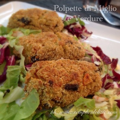 Polpette di Miglio e Verdure