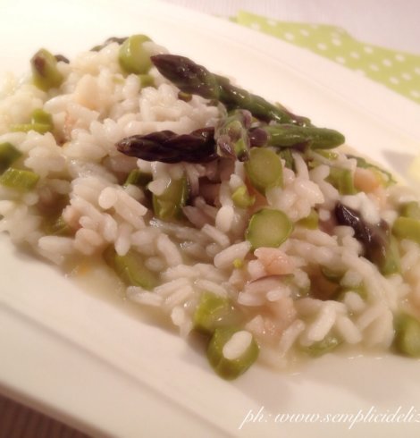 Riso Asparagi e Gamberetti ❤️