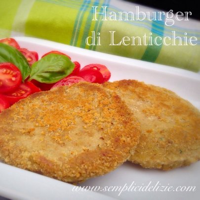 Hamburger di Lenticchie