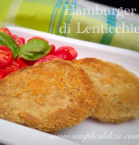 Hamburger di Lenticchie