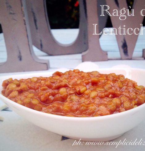 Ragù di Lenticchie