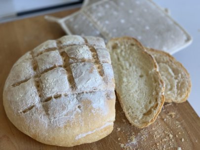 Pane Facile in Tortiera