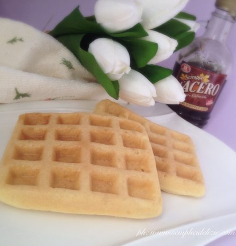 Waffle con Farina di Riso