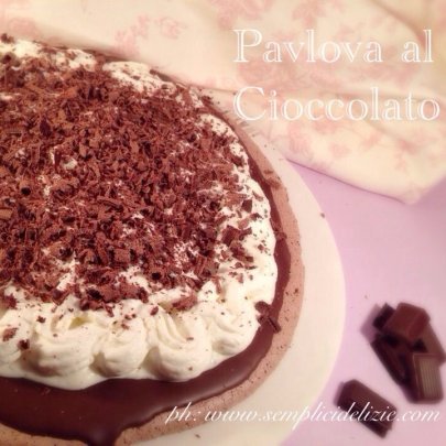 Pavlova al Cioccolato ❤️