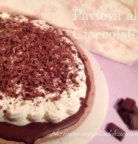 Pavlova al Cioccolato ❤️